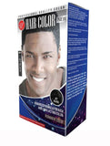 Mens Hair Color Jet Black