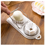 2 In 1 Stainless Steel Boiled Egg Slicer