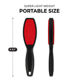 DecorRack 2 Double-Sided Lint Brushes, Lint Brush for Garment, Pet Hair (3 Pack)