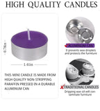 Lavender Tealight Candles