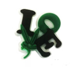 Botanical Design Shoe Charms