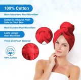 Turban Towels Twist Hair Quick