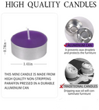 Lavender Tealight Candles