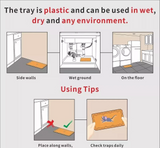 Jumbo 6 Traps Mouse Glue Traps Rat Board Rodent Catcher Super Sticky (3 Pack)