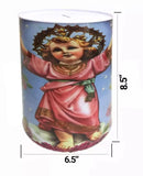 Tin Money Angel Printed Piggy Bank