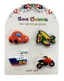 Transportation Shoe Charms
