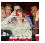 40PCS Mini Red Cups 2oz Plastic Shot Glasses Jelly Drink Party Disposable (2 PK)