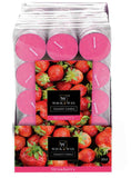 Strawberry Tealight Candles