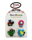 Cute Insects & Flowers Shoe