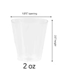 Clear Shot Glasses Plastic
