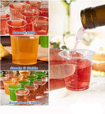Clear Shot Glasses Plastic