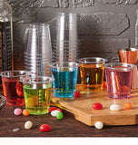 Clear Shot Glasses Plastic