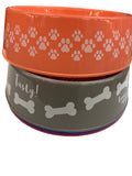 Round Plastic Pet Bowls