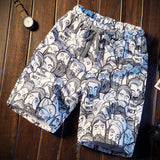 Men's summer quick-dry loose Beach pants