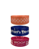 Round Plastic Pet Bowls