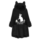 Pullover cat sweater