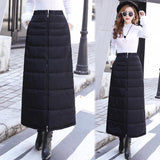 Down cotton skirt both side picture