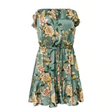 Boho Summer Cotton Blend Acrylic Romper