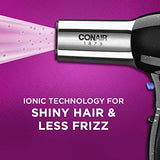 Conair 1875 Watt Full Size Pro Hair Dryer with Ionic Conditioning