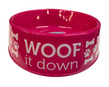 Round Plastic Pet Bowls