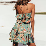 Boho Summer Cotton Blend Acrylic Romper
