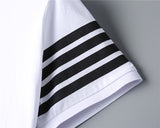 Men Summer solid Polo Shirt Short Sleeve Slim Fit Polos Fashion