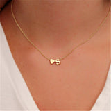 1pcs Gold Letter Pendant Necklace Party Favors And Gifts