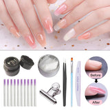 Fiberglass Nail Kit Fiber Glass Nails Extension Building Manicure Pen