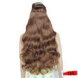 Rocks Curly Synthetic Hair Clip Extensions For Black Women Wavy  Wig
