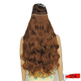 Rocks Curly Synthetic Hair Clip Extensions For Black Women Wavy  Wig