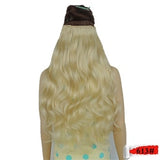 Rocks Curly Synthetic Hair Clip Extensions For Black Women Wavy  Wig