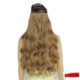 Rocks Curly Synthetic Hair Clip Extensions For Black Women Wavy  Wig