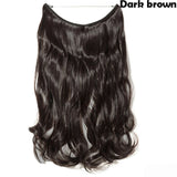 SNOILITE 20 inches long Synthetic Extensions Secret Invisible Hairpieces