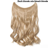 SNOILITE 20 inches long Synthetic Extensions Secret Invisible Hairpieces