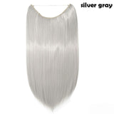 SNOILITE 20 inches long Synthetic Extensions Secret Invisible Hairpieces