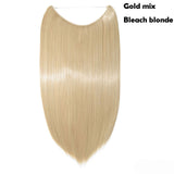 SNOILITE 20 inches long Synthetic Extensions Secret Invisible Hairpieces
