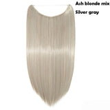 SNOILITE 20 inches long Synthetic Extensions Secret Invisible Hairpieces