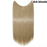 SNOILITE 20 inches long Synthetic Extensions Secret Invisible Hairpieces