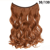 SNOILITE 20 inches long Synthetic Extensions Secret Invisible Hairpieces