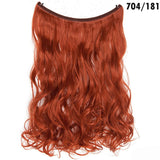 SNOILITE 20 inches long Synthetic Extensions Secret Invisible Hairpieces