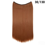 SNOILITE 20 inches long Synthetic Extensions Secret Invisible Hairpieces