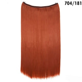 SNOILITE 20 inches long Synthetic Extensions Secret Invisible Hairpieces