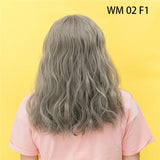 Synthetic Long Straight Natural Hair Wigs With Bangs Womens