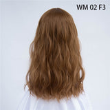 Synthetic Long Straight Natural Hair Wigs With Bangs Womens