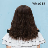 Synthetic Long Straight Natural Hair Wigs With Bangs Womens