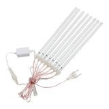 New Year Meteor Shower Rain 8 Tubes LED Lights Waterproof For Outdoor