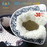 Women winter boots Lady warm shoes snow boot