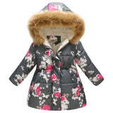 Autumn Winter Jackets and Coat Cotton-Padded Girls Clothes