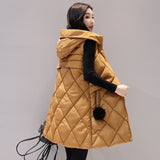 New Autumn Winter Vest Waistcoat Sleeveless Jacket for Women