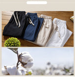 Summer fashion men shirt Man Cotton and linen shirts Short sleeve (Shirt + trousers)